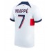 Billige Paris Saint-Germain Kylian Mbappe #7 Udebane Fodboldtrøjer 2023-24 Kortærmet
